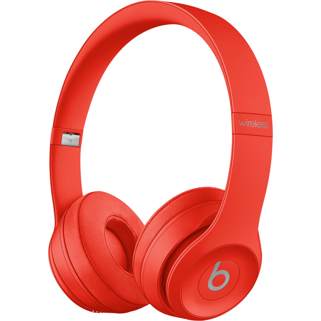 Beats by Dr. Dre Beats Solo3 Wireless On Ear Headphones PRODUCT RED Citrus Red Icon