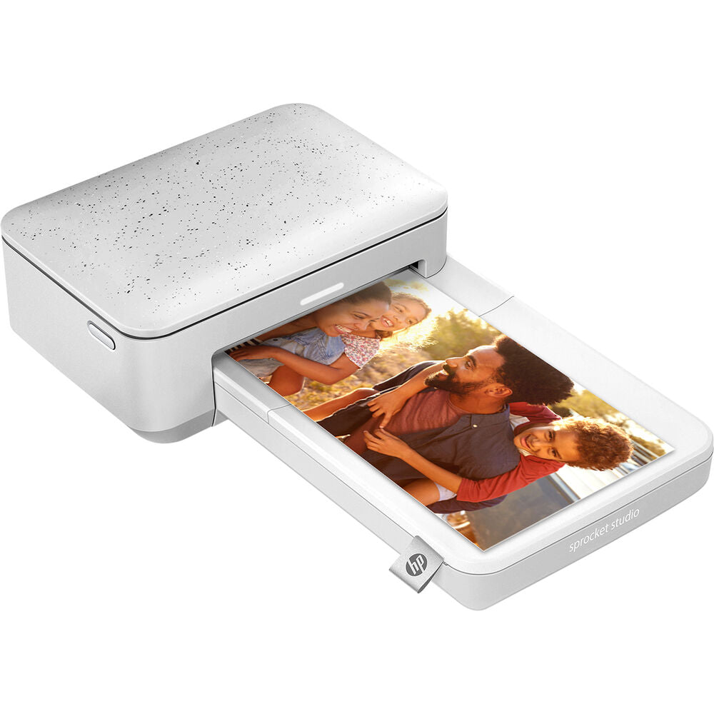  HP Sprocket Studio Photo Printer – Personalize & Print, Water-  Resistant 4x6 Pictures (3MP72A) : Electronics