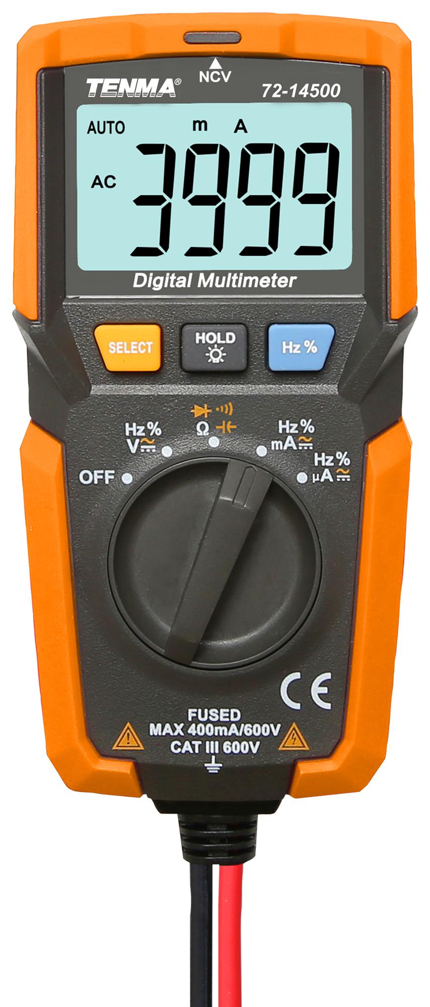 U1240 Series 4 Digit Handheld Multimeters