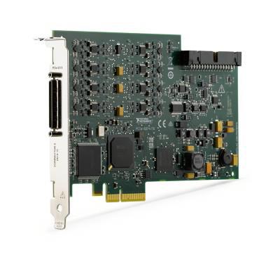 NI 785809-01 Multifunction I/O Device, PCIe-6376, 3.571 MSPS, 16 bit, 8Input, 2Output, 24 I/O, &plusmn; 10 V, DAQ Device