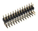 HARWIN M22-2541005 Pin Header, Board-to-Board, 2 mm, 2 Rows, 20 Contacts, Through Hole, M22 Series