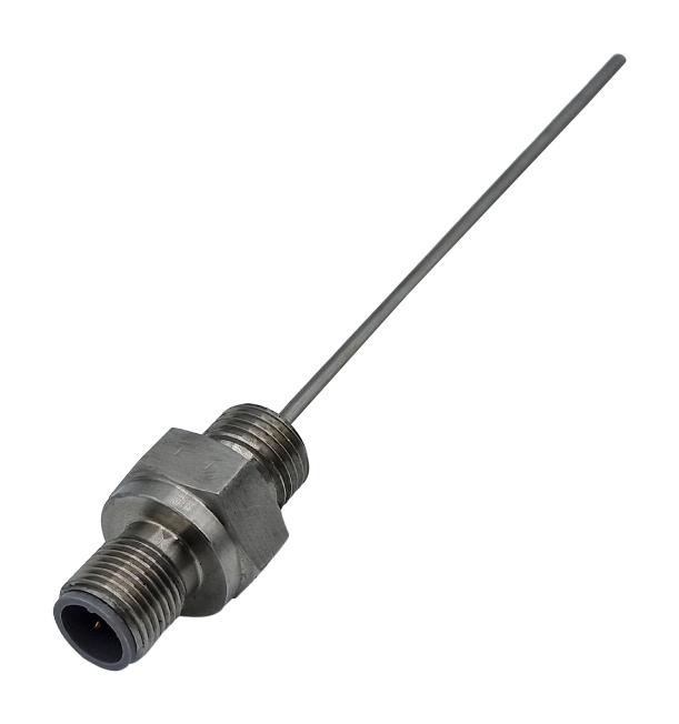 LABFACILITY RPTA-S-3.0-250-F143-12A RTD Sensor, w/M12 Conn, 1/4" NPT, -75 &deg;C, 250 &deg;C, 100 ohm, RPTA-S Series XF-2693-FAR