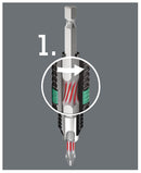 WERA 05056724001 Hex Driver Bit, Pozidriv, PZ3 Bit, 25 mm Overall GTIN UPC EAN: 4013288034502