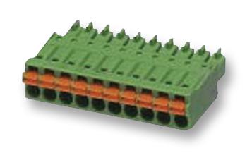 Phoenix Contact FMC 15/10-ST-35 FMC 15/10-ST-35 Pluggable Terminal Block 3.5 mm 10 Ways 24AWG to 16AWG 1.5 mm&Acirc;&sup2; Push In 8 A