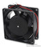 EBM-PAPST 8314 DC Axial Fan, 24 V, Square, 80 mm, 32 mm, Ball Bearing, 31.8 CFM