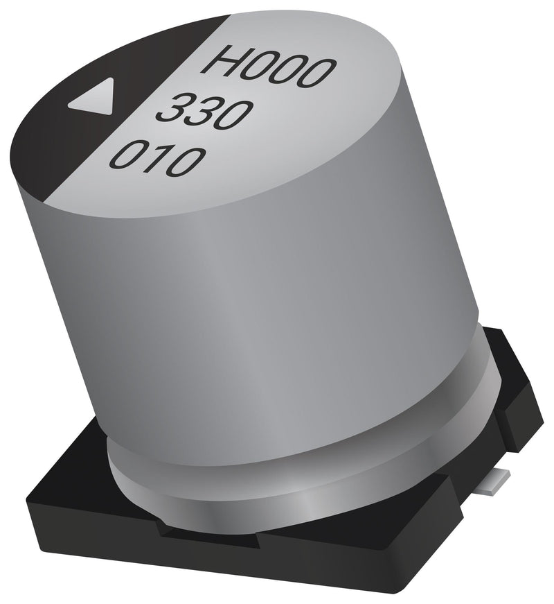 KYOCERA AVX AEH1012101M063R SMD Aluminium Electrolytic Capacitor, Radial Can - SMD, 100 &micro;F, 63 V, 2000 hours @ 125&deg;C, Polar