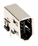 3M 3E106-1230 KV IEEE-1394 Connector, 6 Contact, Plug, Through Hole Straight, Gold Plated Contacts