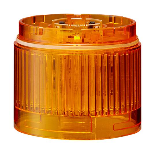 Patlite (U.S.A.) LR6-E-Y+FB295 LR6-E-Y+FB295 LED Unit Amber 50MM X 60MM 24VDC New