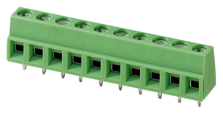 Phoenix Contact MKDSN 15/10 MKDSN 15/10 Wire-To-Board Terminal Block 5 mm 10 Ways 26 AWG 16 1.5 mm&Acirc;&sup2; Screw