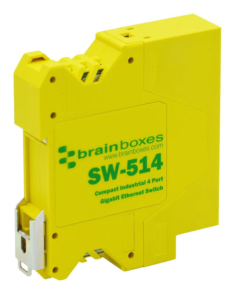 Brainboxes SW-514. SW-514. Ethernet Switch Gigabit RJ45 X 4 New