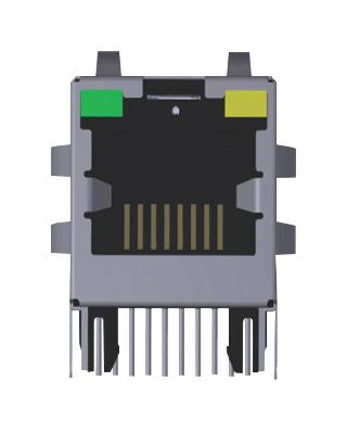 Abracon ARJM11D7-009-AB-EW2 ARJM11D7-009-AB-EW2 Modular Connector RJ45 Jack 1 x (Port) 8P8C Through Hole Mount