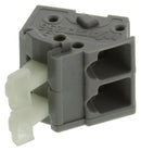 WAGO 256-402 Wire-To-Board Terminal Block, 5.08 mm, 2 Ways, 28 AWG, 12 AWG, 2.5 mm&sup2;, Push In