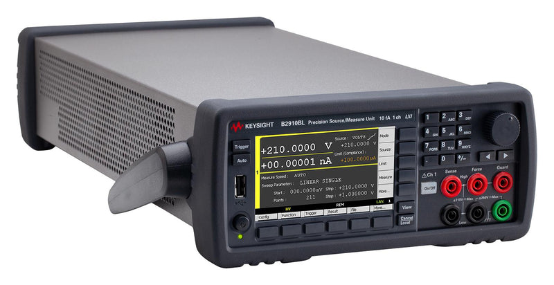 Keysight Technologies B2910BL B2910BL Source Measure Unit SMU Precision 1-Channel 210V 1.5A 10fA Resolution