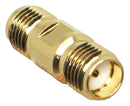 LINX - TE CONNECTIVITY ADP-SMAF-SMAF-G RF / Coaxial Adapter, Gold, SMA, Jack, SMA, Jack, Straight Adapter, 50 ohm