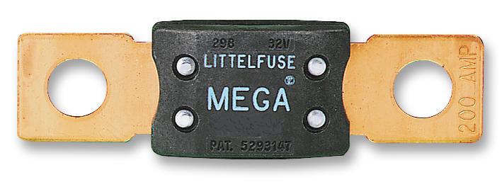 LITTELFUSE 0298125.ZXEH Fuse, Automotive, Bolt Down, Time Delay, 125 A, 32 V, 29.2mm x 19mm x 9.9mm