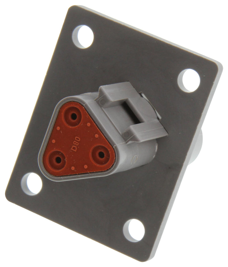 DEUTSCH - TE CONNECTIVITY DT04-3P-L012 Automotive Connector Housing, DT, Receptacle, 3 Ways, AMP DT Series Size 16 Pin Contacts