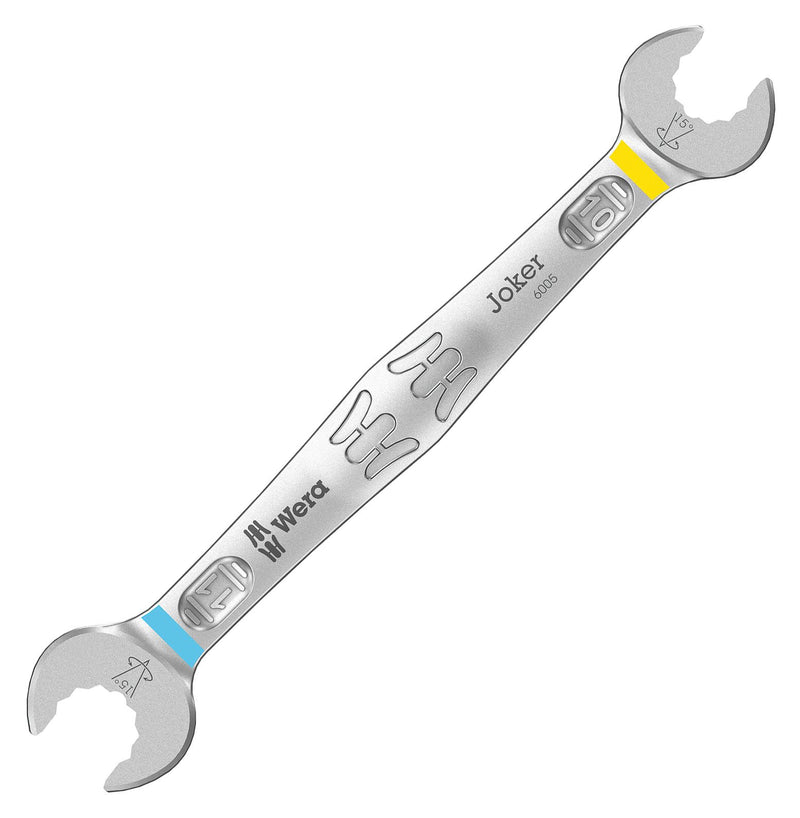 Wera 05020312001 05020312001 Wrench Double Open-End 11mm AF Size 137.3mm Length Joker 6005 Series New