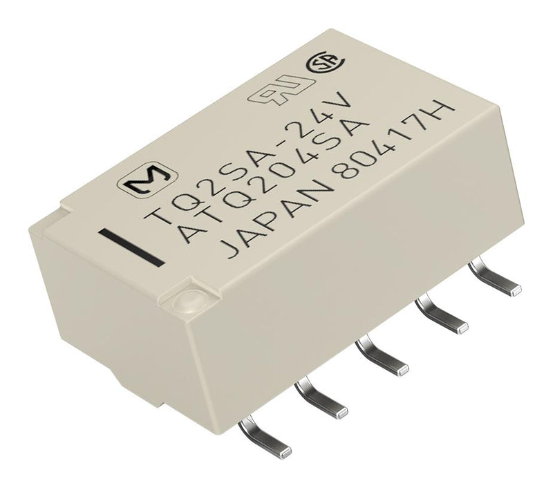 Panasonic TQ2SA-12V TQ2SA-12V Signal Relay 12 VDC Dpdt 2 A TQ Surface Mount Non Latching