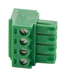 PHOENIX CONTACT 1803594 Pluggable Terminal Block, 3.81 mm, 4 Ways, 28AWG to 16AWG, 1.5 mm&sup2;, Screw, 8 A MC 1,5/ 4-ST-3,81, GTIN UPC EAN: 4017918045906