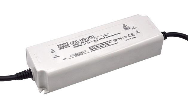 Mean Well LPC-150-700 LPC-150-700 LED Driver ITE &amp; Lighting 150.5 W 215 V 700 mA Constant Current 180 VAC New