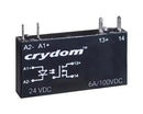 SENSATA/CRYDOM CN100D24 CN100D24 Solid State Relay SPST-NO 6 A 100 VDC Through Hole PC Pin Zero Voltage Turn On