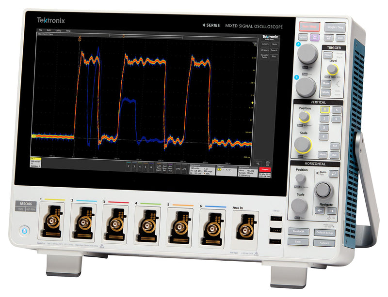 Tektronix MSO46 4-BW-350 MSO46 4-BW-350 MSO / MDO Oscilloscope 4 Series 6 Analogue 48 Digital 350 MHz 6.25 Gsps