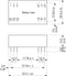 TRACO POWER TEM 3-2423N Isolated Through Hole DC/DC Converter, ITE, 1:1, 3 W, 2 Output, 15 V, 100 mA