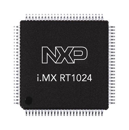 NXP MIMXRT1024DAG5A ARM MCU, i.MX Family i.MX RT1024 Series Microprocessor, ARM Cortex-M7F, 32bit, 500 MHz, LQFP-144