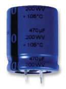 CORNELL DUBILIER SLPX682M100H9P3 Electrolytic Capacitor, Snap-in, 6800 &micro;F, 100 V, &plusmn; 20%, Snap-In, 3000 hours @ 85&deg;C