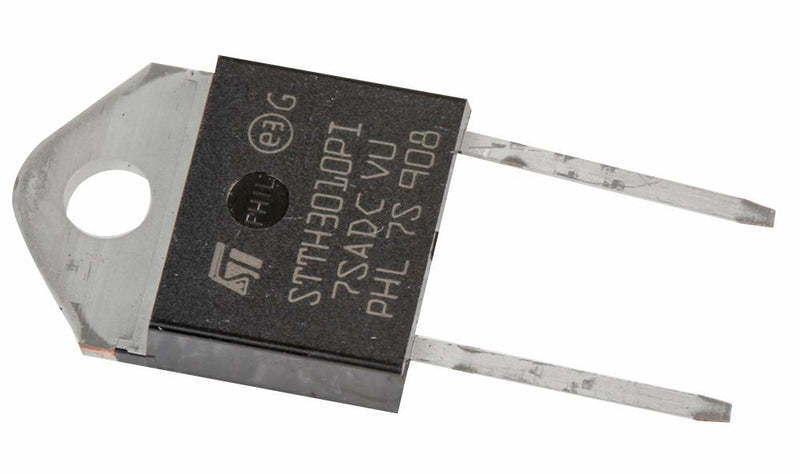 STMICROELECTRONICS STTH3010PI Fast / Ultrafast Diode, 1 kV, 20 A, Single, 1.3 V, 42 ns, 180 A