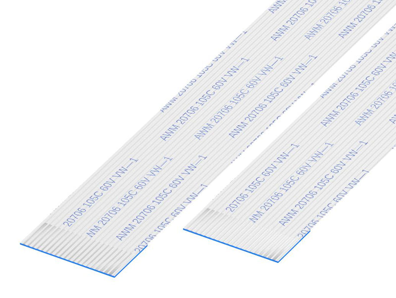 GCT (GLOBAL CONNECTOR TECHNOLOGY) 05-30-A-0076-A-4-06-4-T FFC / FPC Cable, 30 Core, 0.5 mm, Same Sided Contacts, 3 ", 76 mm, White