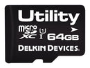 Delkin Devices S464FSTML-U3000-3 S464FSTML-U3000-3 Flash Memory Card Microsdxc 64 GB -25 &deg;C 85 Utility Series New