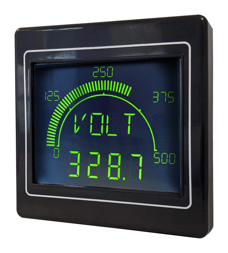 Trumeter APM-MAX-M21-NU-4B APM-MAX-M21-NU-4B Panel Meter 4 Digit Current / Frequency Power Voltage 100 to 240VAC 14.5 mm APM-MAX Series New