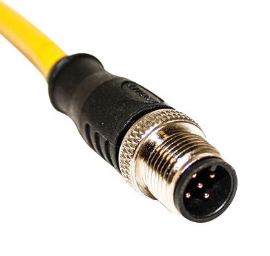 Mueller Electric C5A06M010 C5A06M010 Sensor Cable 22 AWG M12 Plug Free End 5 Positions 10 m 32.8 ft New