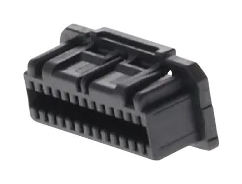 MOLEX 505432-2601 Connector Housing, Black, Micro-Lock Plus 505432 Series, Receptacle, 26 Ways, 1.25 mm