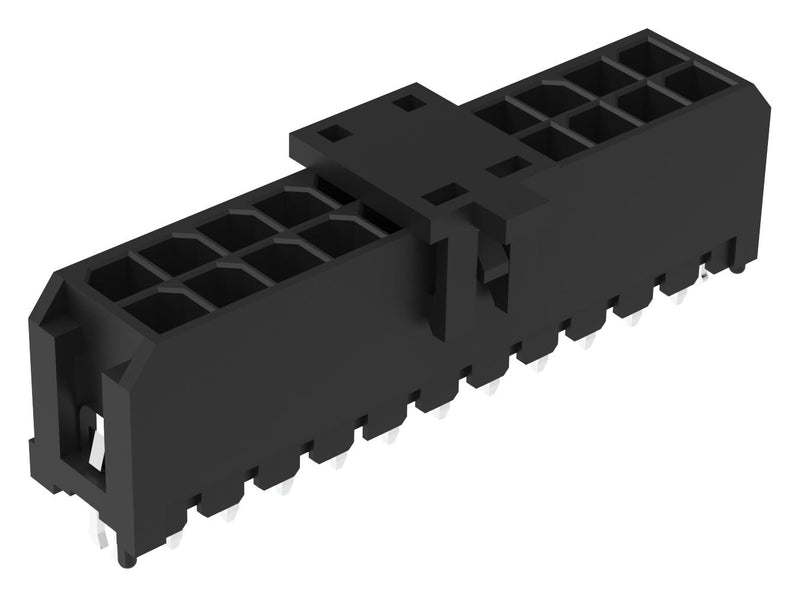 AMPHENOL COMMUNICATIONS SOLUTIONS G88MP221020CREU Pin Header, Wire-to-Board, 3 mm, 2 Rows, 22 Contacts, Through Hole Straight