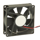 Orion Fans OD8025-12HSS OD8025-12HSS DC Axial Fan 12 V Square 80 mm 25 Sleeve Bearing 40.1 CFM