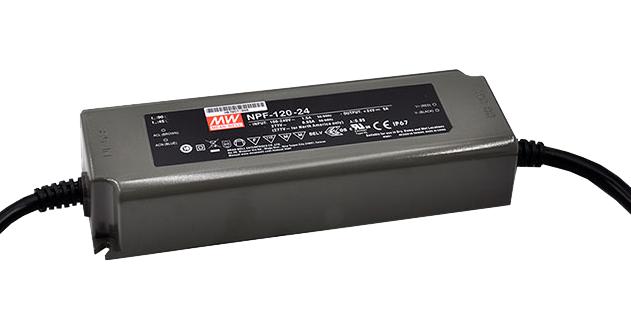 Mean Well NPF-120-24 NPF-120-24 LED Driver Household &amp; Lighting 120 W 24 V 5 A Constant Current Voltage New