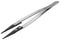 IDEAL-TEK 00 CF SA Tweezer, Precision, 130 mm, Stainless Steel Body, Carbon Fibre Tip 7.64014E+12