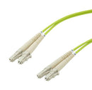 L-COM FODZLC-OM5-25 FODZLC-OM5-25 Fibre Cord LC DUPLEX-LC Duplex MM 25M