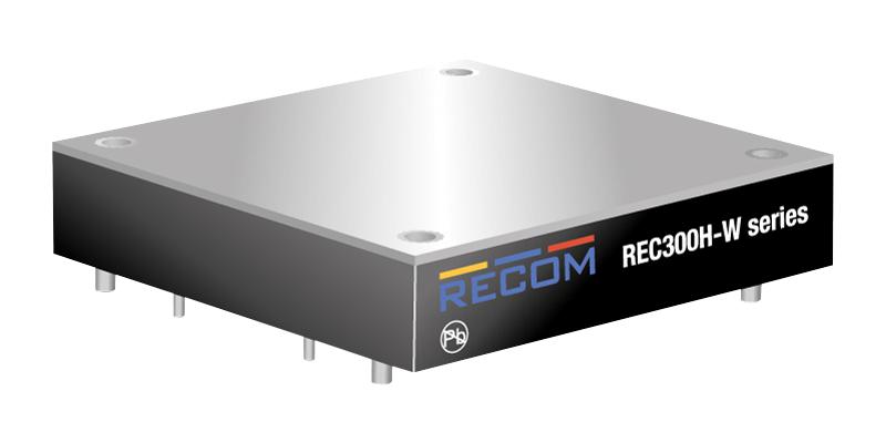 Recom Power REC300H-2412SW REC300H-2412SW Isolated Through Hole DC/DC Converter 300 W 1 Output 12 V 25 A