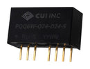 CUI PQQ6W-Q24-D5-S PQQ6W-Q24-D5-S Isolated Through Hole DC/DC Converter ITE 4:1 6 W 2 Output 5 V 600 mA