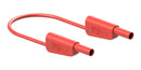 Staubli 66.2010-05022 66.2010-05022 Banana Test Lead 4mm Stackable Plug Shrouded