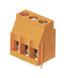 WEIDMULLER 1934250000 Wire-To-Board Terminal Block, 5.08 mm, 2 Ways, 26 AWG, 12 AWG, 6 mm&sup2;, Screw LL 5.08/02/90 3.2SN OR BX