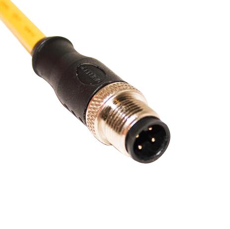 Mueller Electric C4A05M010 C4A05M010 Sensor Cable 22 AWG M12 Plug Free End 4 Positions 10 m 32.8 ft New