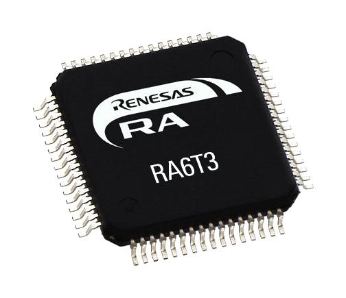 Renesas R7FA6T3BB3CFM#AA0 R7FA6T3BB3CFM#AA0 ARM MCU RA Family RA6 Series RA6T3 Group Microcontrollers Cortex-M33 32 bit 200 MHz New