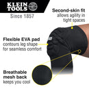 Klein Tools 60492 60492 Knee Pad Sleeves 45% Nylon 35% EVA Foam 15% Polyester 5% Natural Rubber Latex M/L Black