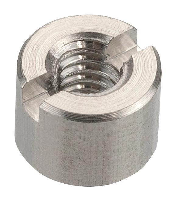 HARWIN G125-4510000B Connector Accessory, Slotted Nut, HARWIN Gecko Series G125 Screw Fittings, Gecko G125 Series