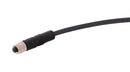 HARTING 2.13404E+13 Sensor Cable, A Coded, M5 Receptacle, Free End, 4 Positions, 5 m, 16.4 ft