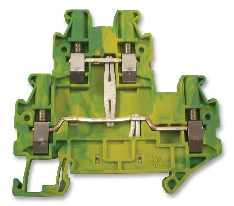 PHOENIX CONTACT 3044665 DIN Rail Mount Terminal Block, 4 Ways, 26 AWG, 12 AWG, 4 mm&sup2;, Screw GTIN UPC EAN: 4017918997038 UTTB 2,5-PE